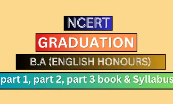 B.A English Honours Complete Syllabus || Download free pdf